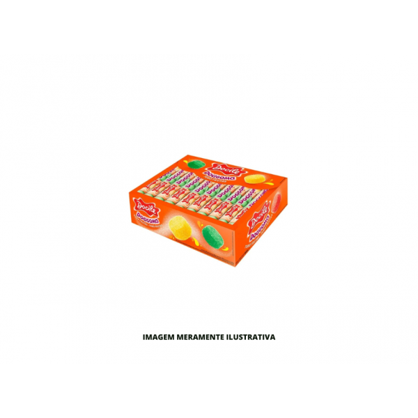 BALA - DOCILE - 30g GOMA DOCIGOMA TUBO FRUTAS DOCILE - DP30